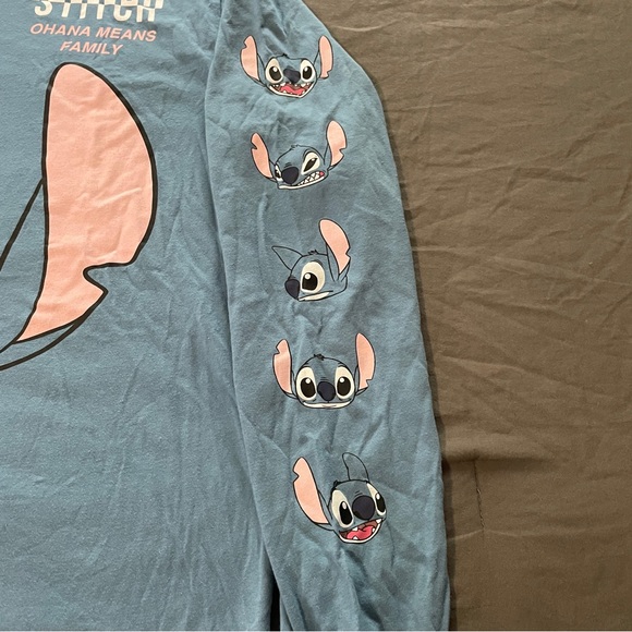 Disney Lilo & Stitch long sleeved shirt juniors sz 1 - Picture 5 of 8